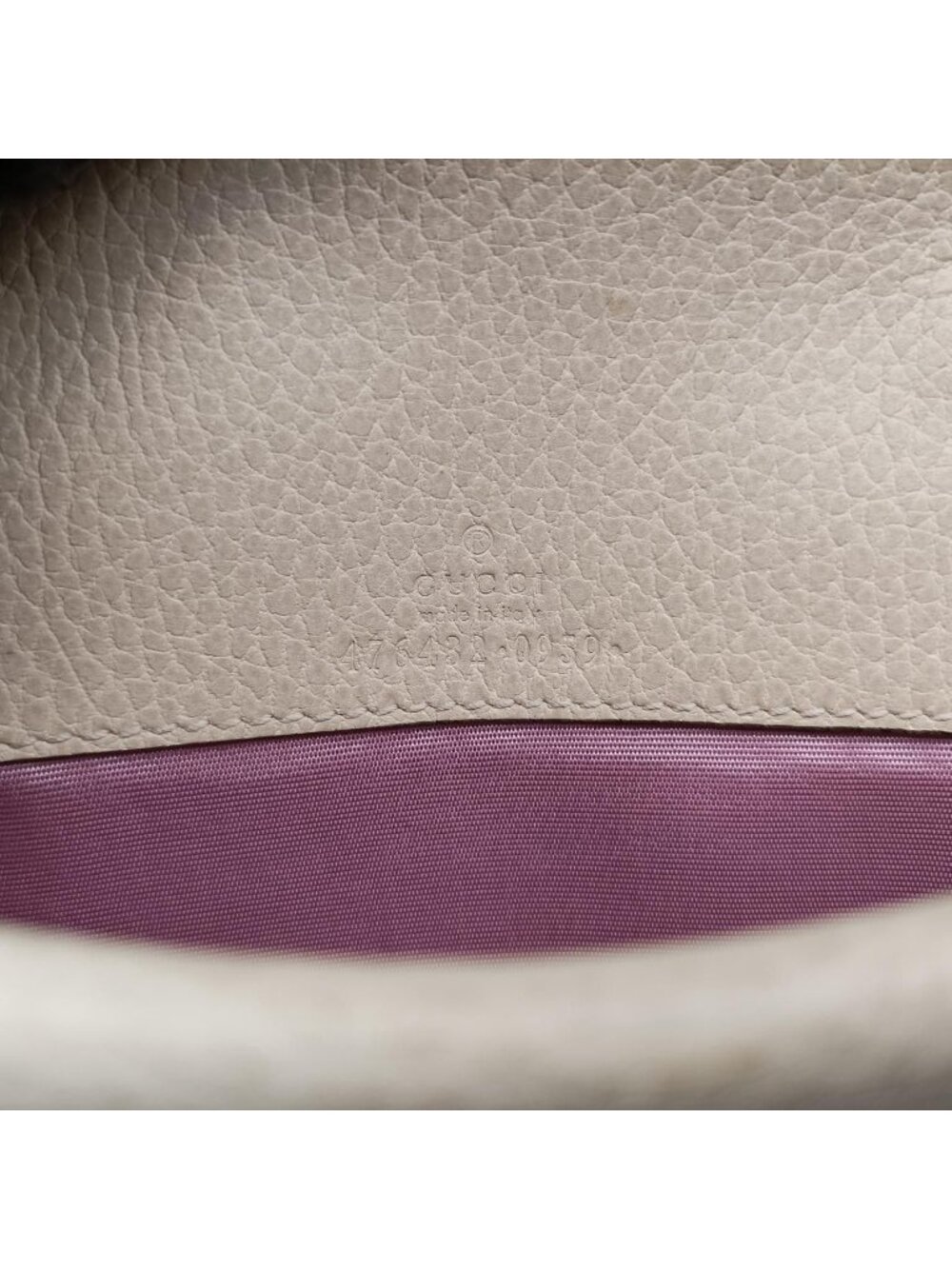 Gucci Dionysus White Leather Shoulder Bag - Picture 10 of 16